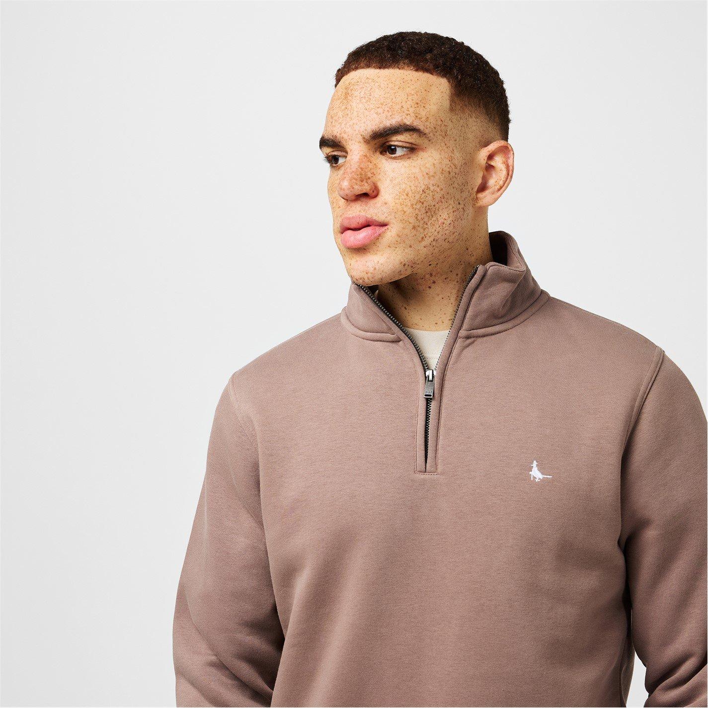 Jack Wills Barchester Quarter Zip Sweatshirt