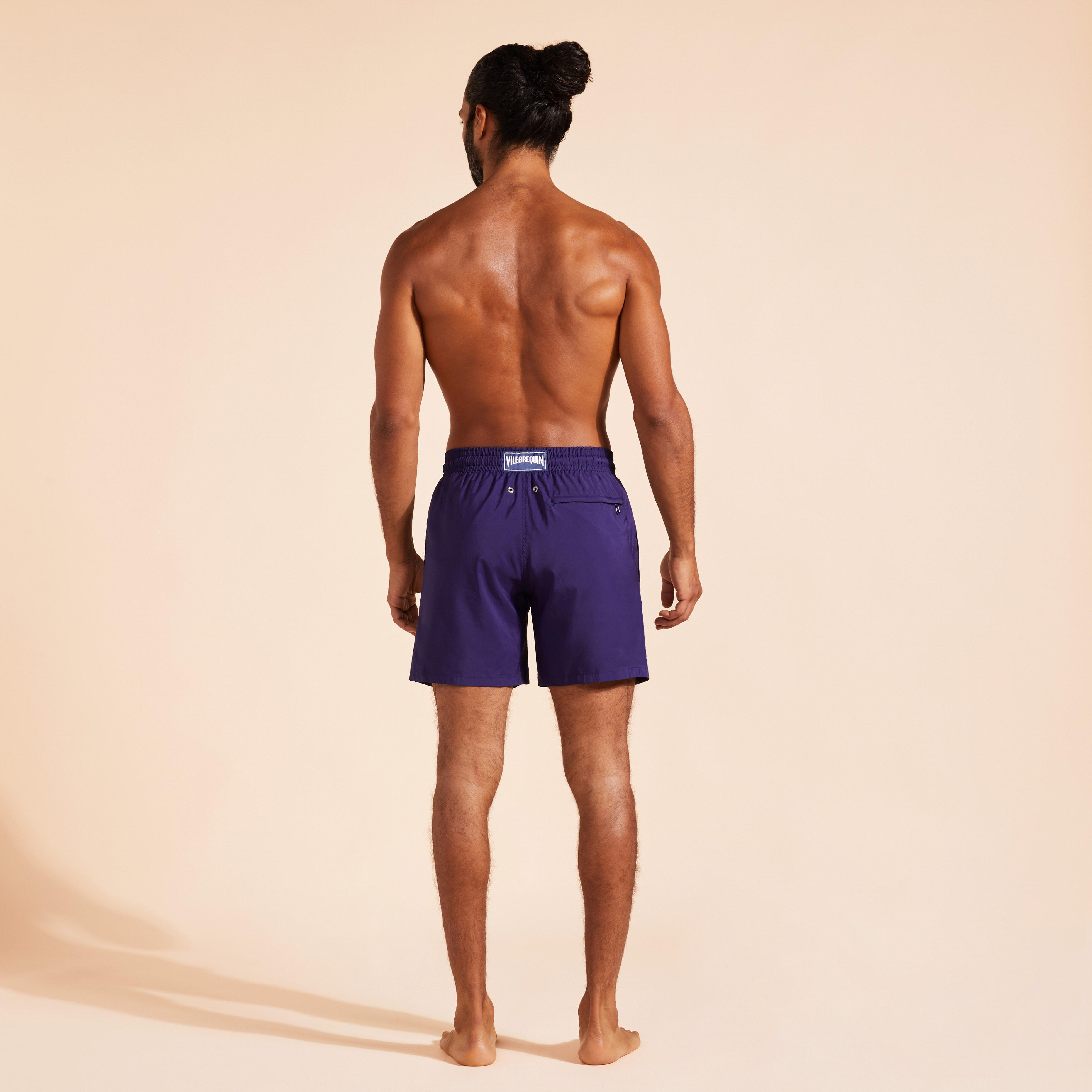 Maillot de Bain Homme Ultra Léger et Pliable Uni |Vilebrequin