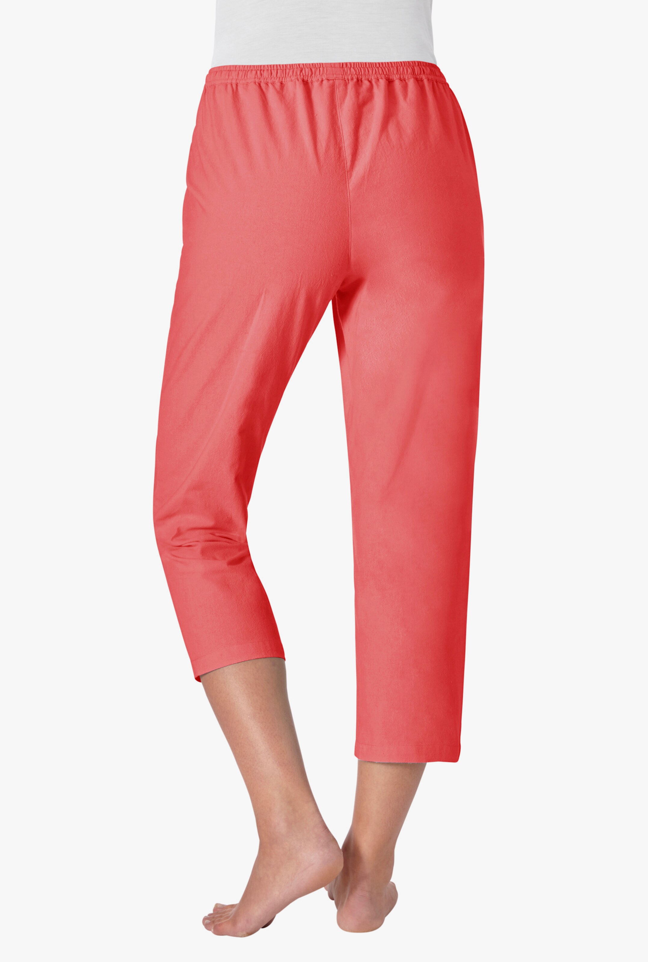 Schlupfhose aus bügelarmer Strukturware