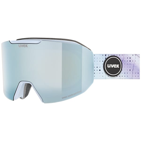 Masque de ski UVEX EVIDNT ATTRACT ARCTIC BLUE MATT/MIRROR SAPPHIRE