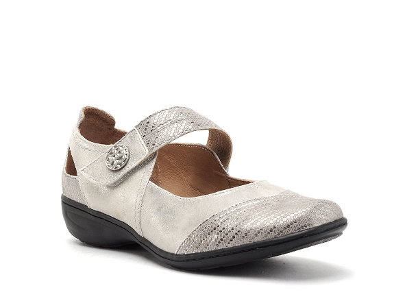Artika ballerines femme inabur argent