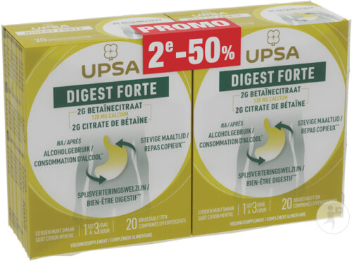 Upsa Digest Forte 40 Comprimés Promopack -50%