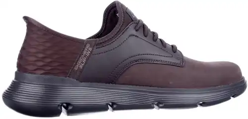 Skechers donkerbruin 205046/CHOC - maat 12 sneaker donkerbruin - maat 12 Calandschoen