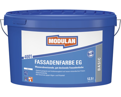 MODULAN 4001 gevelverf begane grond wit 12,5 l