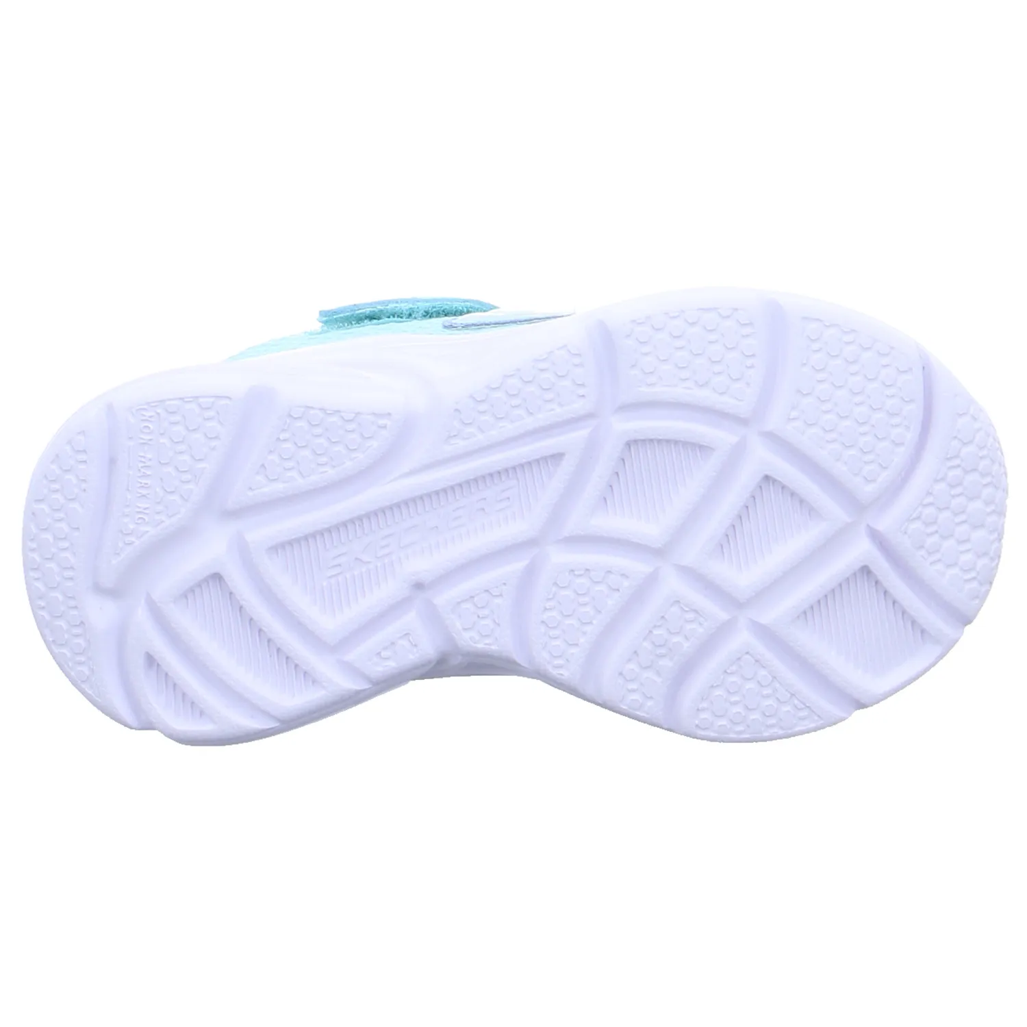 SKECHERS Baby-Sport-Bottine Türkis Textil  Sneaker