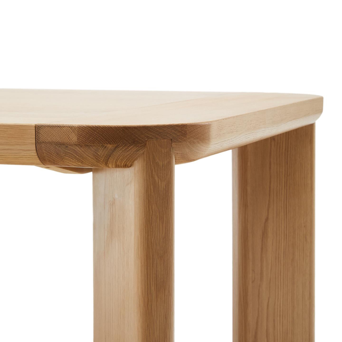 Kave Home Esstisch JONDAL 200(280) x 100 cm Naturfarben