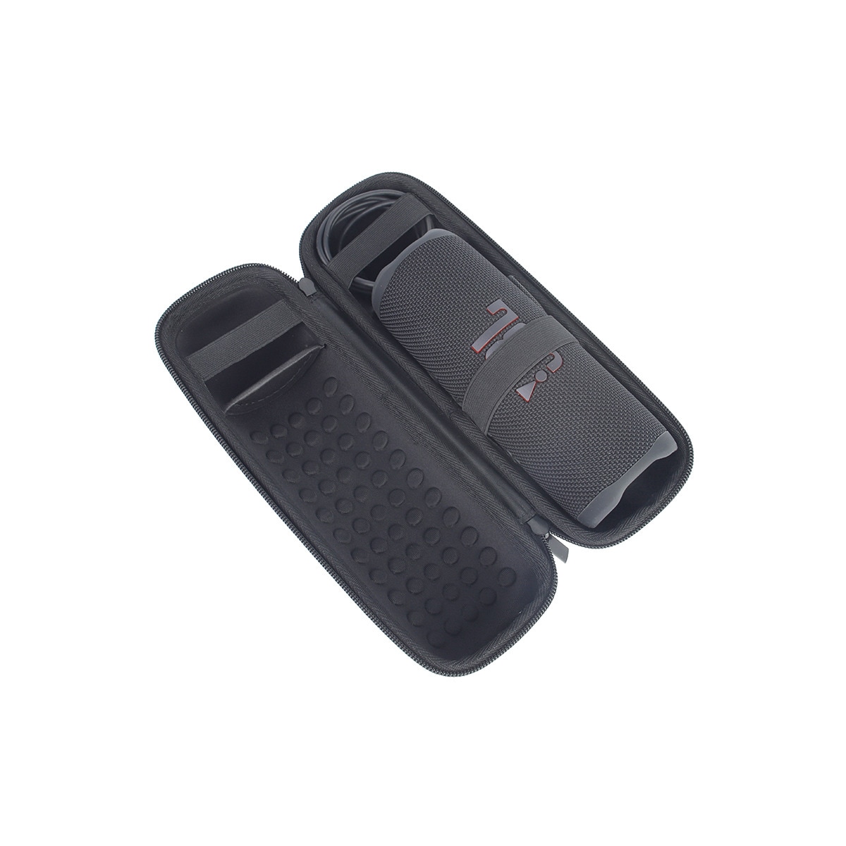Beskyttende hardt deksel for JBL Flip 6 Bluetooth-høyttaler Sort