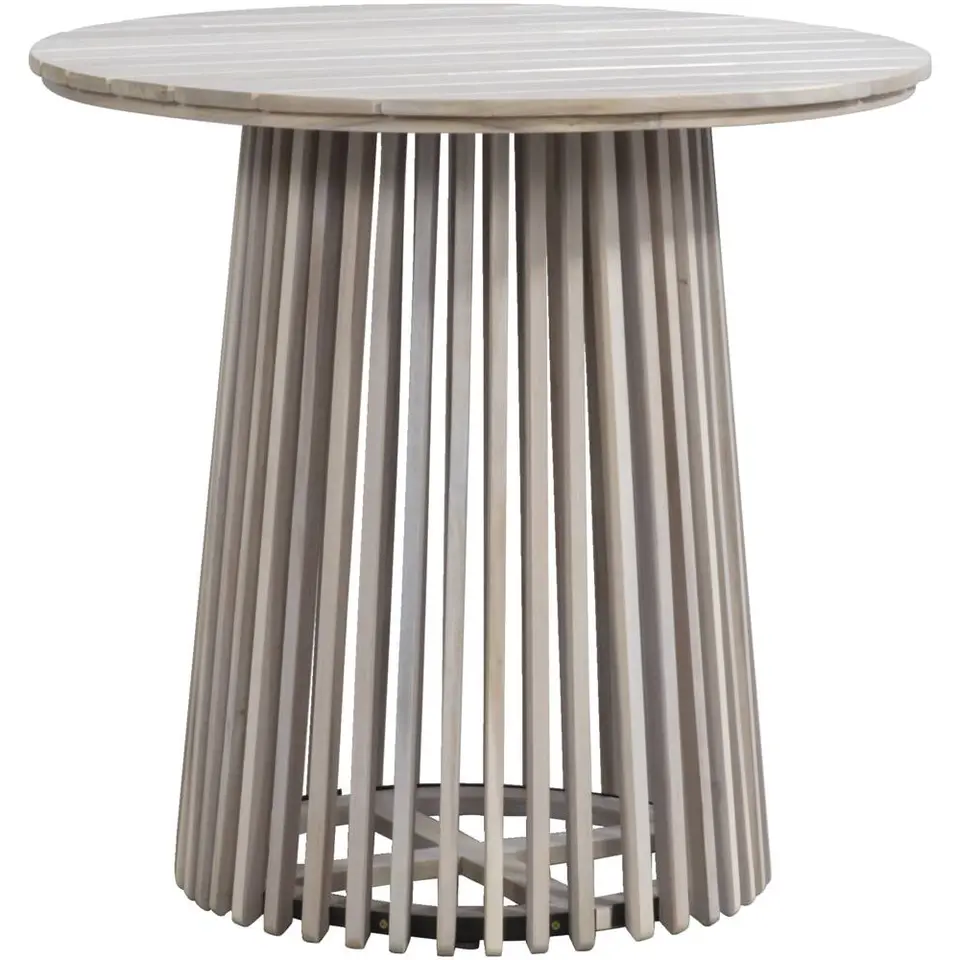 Tuintafel Saône - acacia - 76xØ80 cm