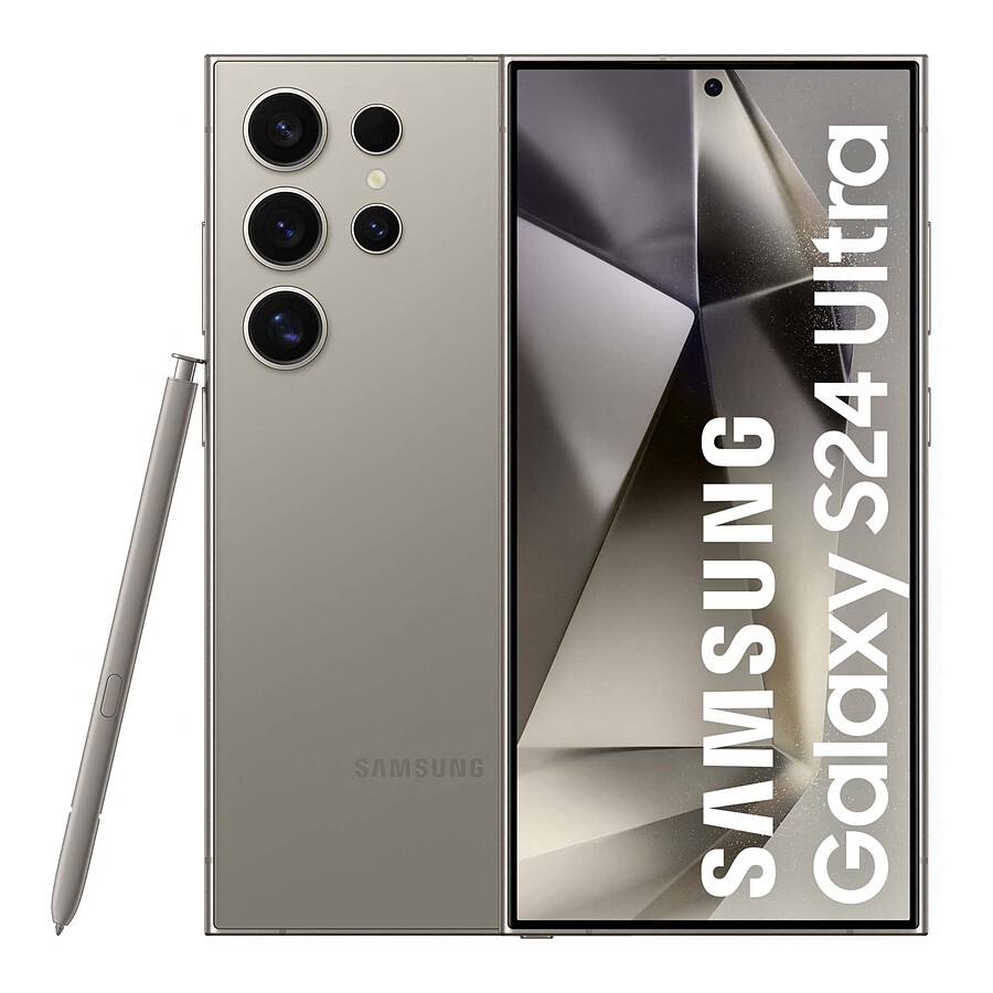 Samsung Galaxy S24 Ultra 5G (Gris) - 512 Go · Reconditionné