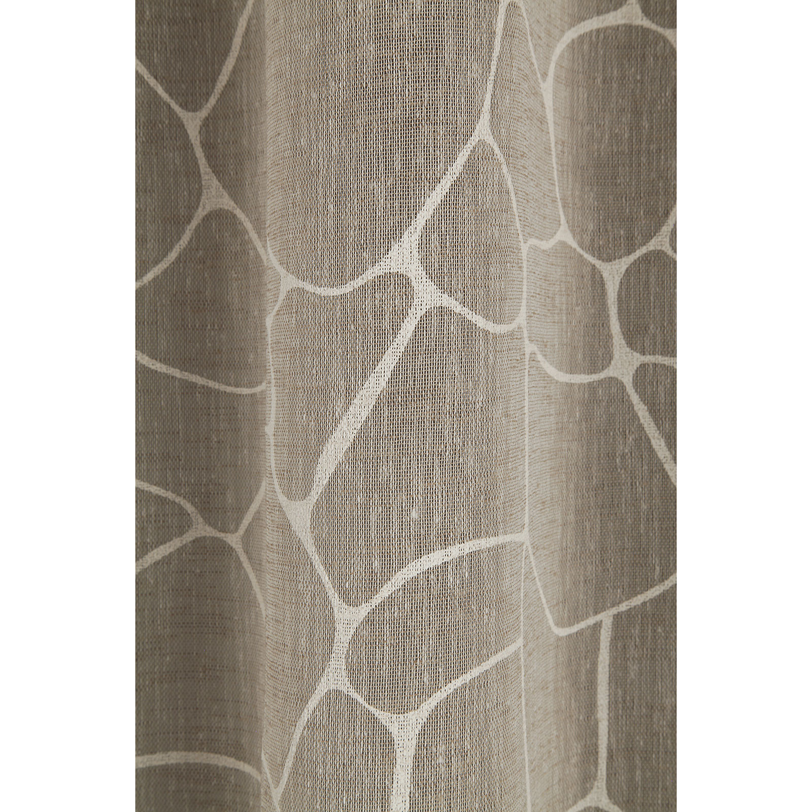 Ösenschal - beige - 135x245 cm