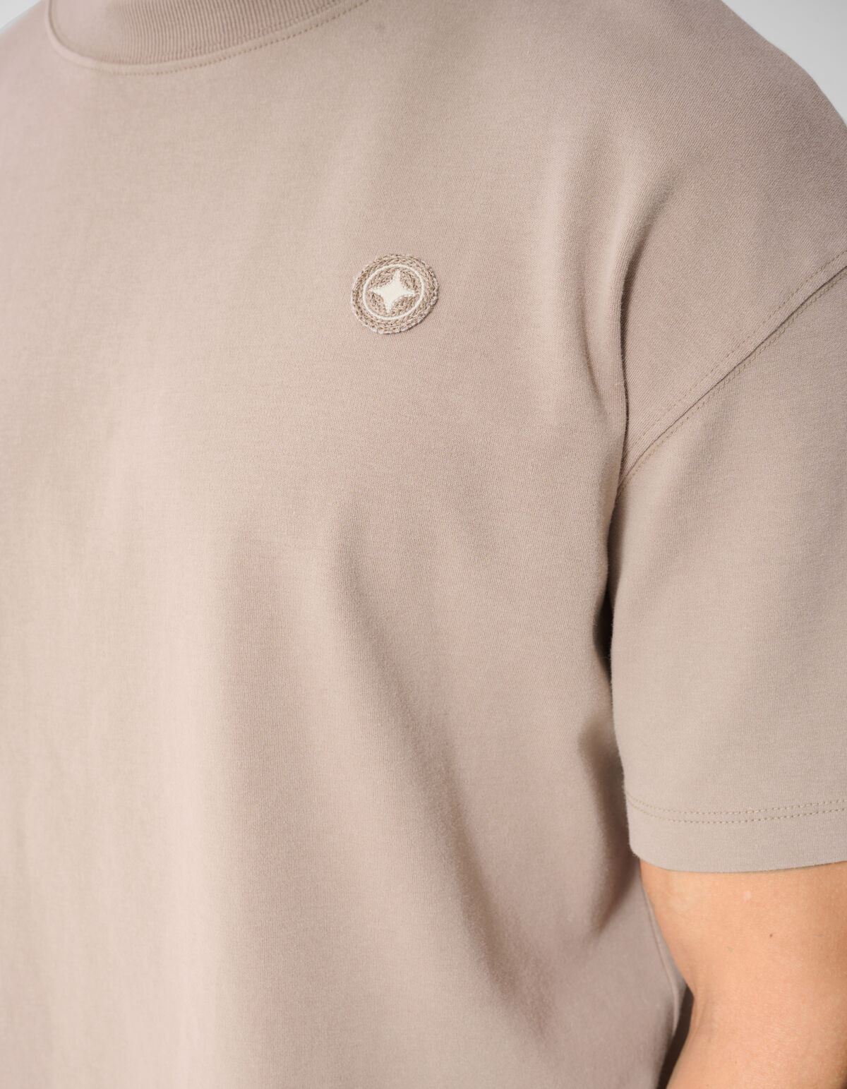 Washed Spark T-shirt Taupe