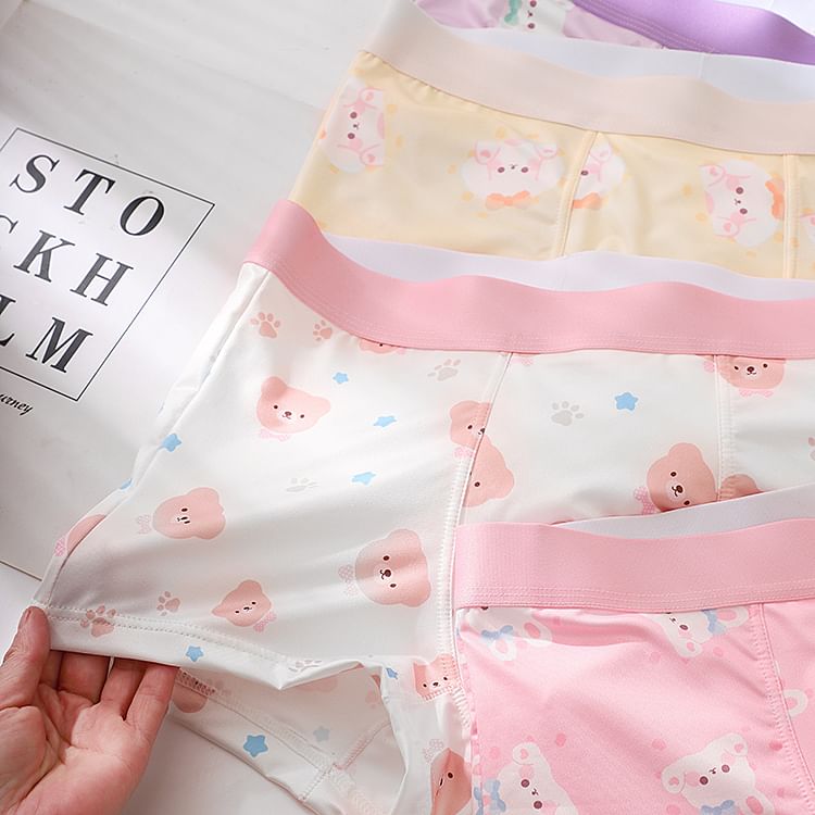 Pancherry - Cartoon Print Boxershorts / Set