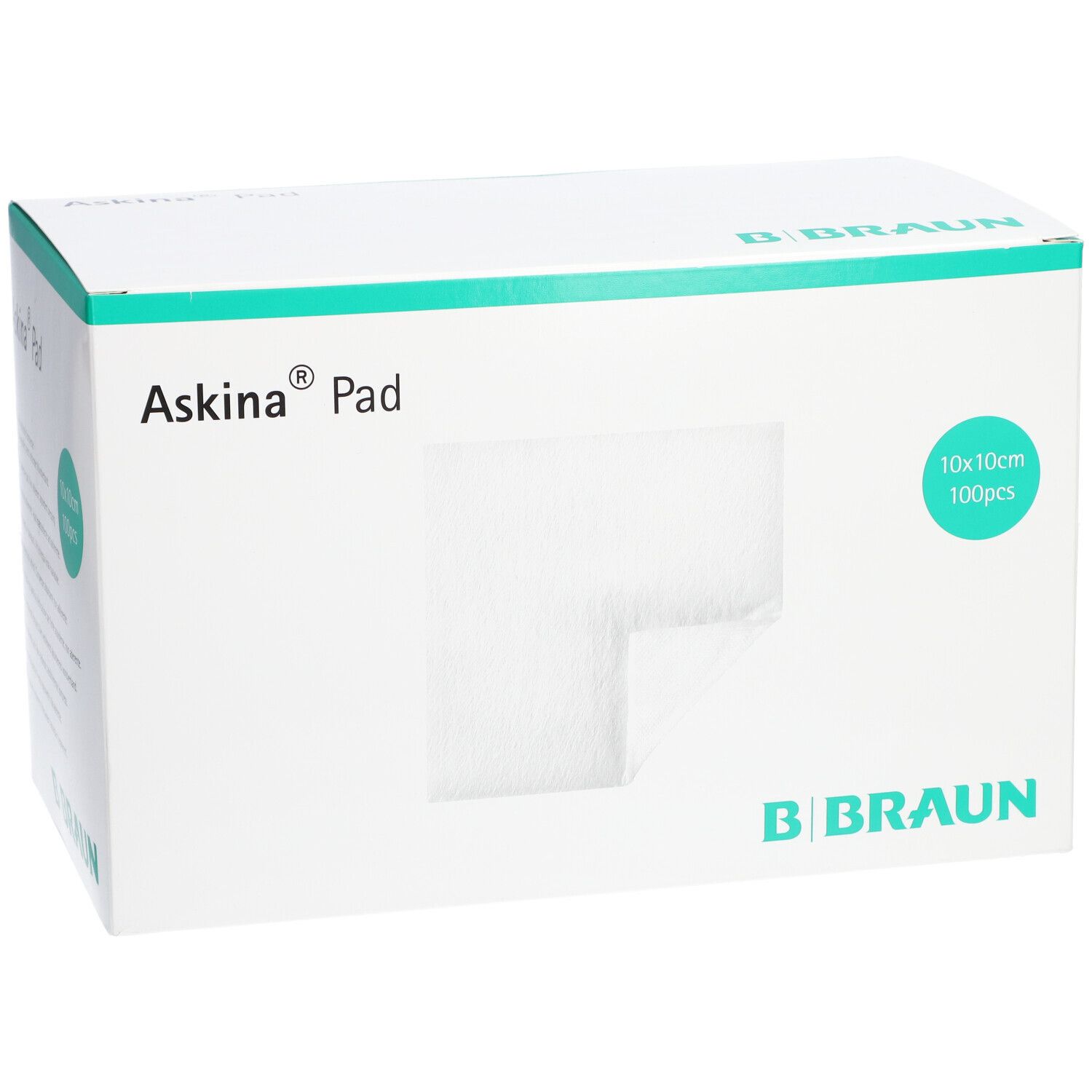 Askina® Pad Wundauflage 10 x 10 cm nichthaftend