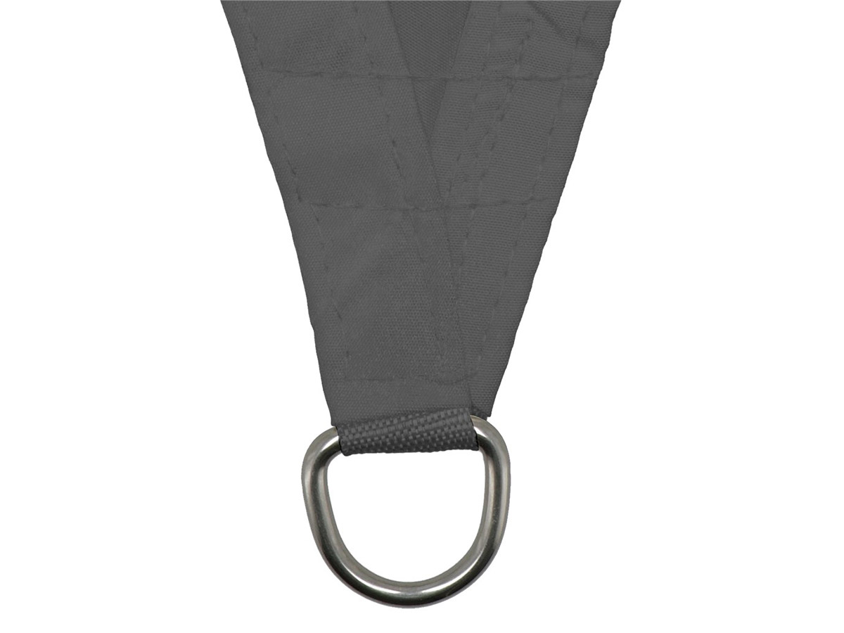 Livn Como driehoek polyester 5 meter schaduwdoek - Grey