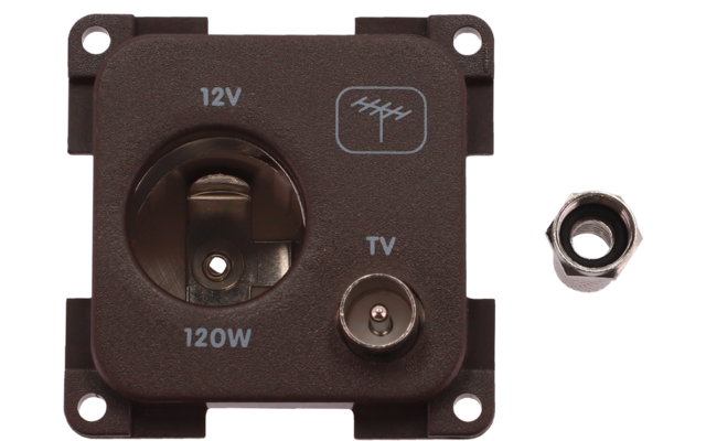Inprojal System 10.000 Kombi Steckdose 12V mit TV