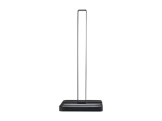 Porte Rouleau Essuie tout Acier Noir mat MSV