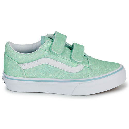 Vans - OLD SKOOL V - Vert / Bleu