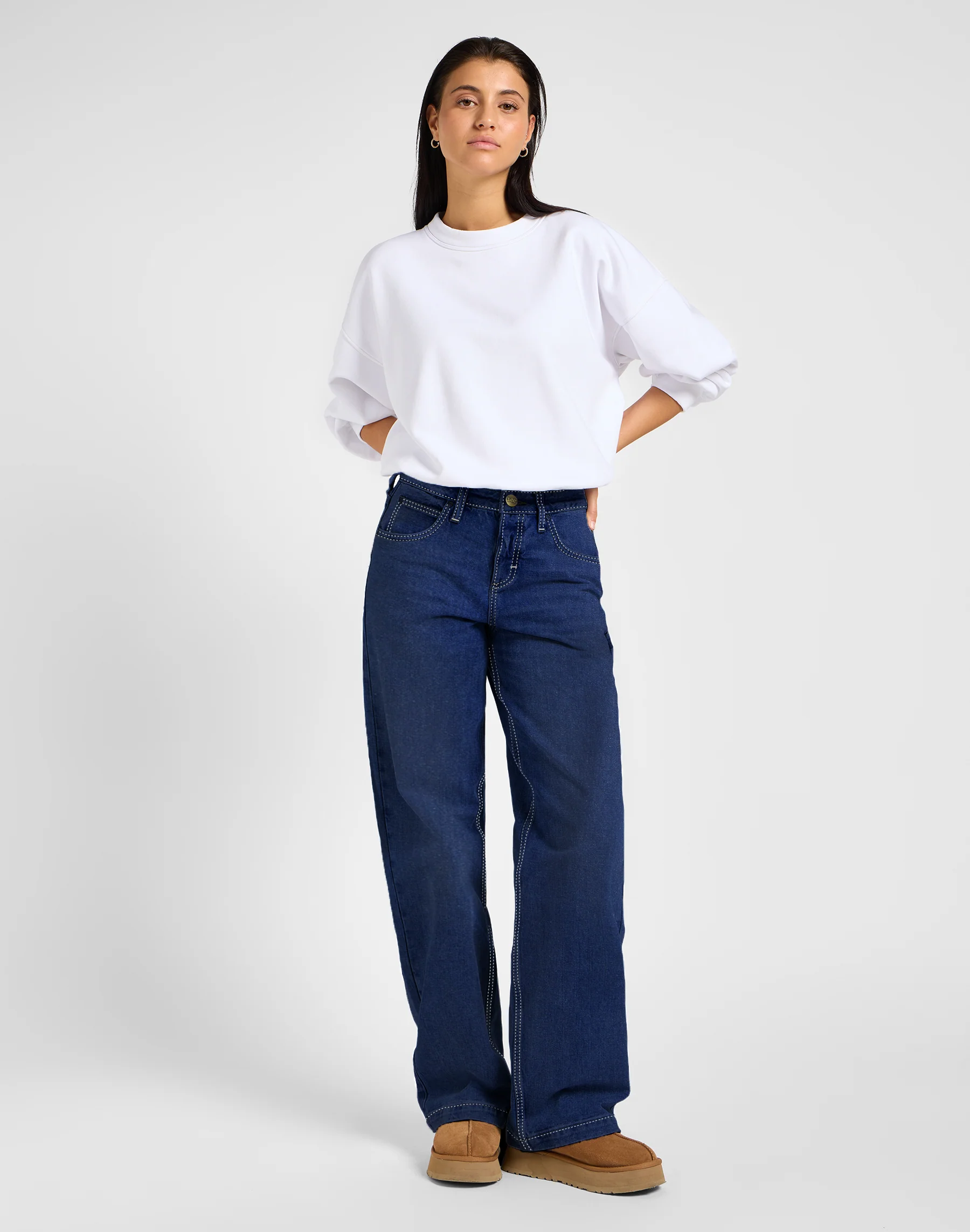 Lee  Carpenter jeans - Rinse
