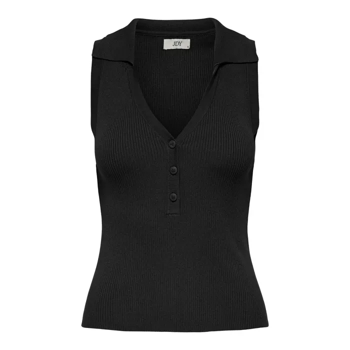 JDY Nanna SL Collar Knit Tanktop Dames