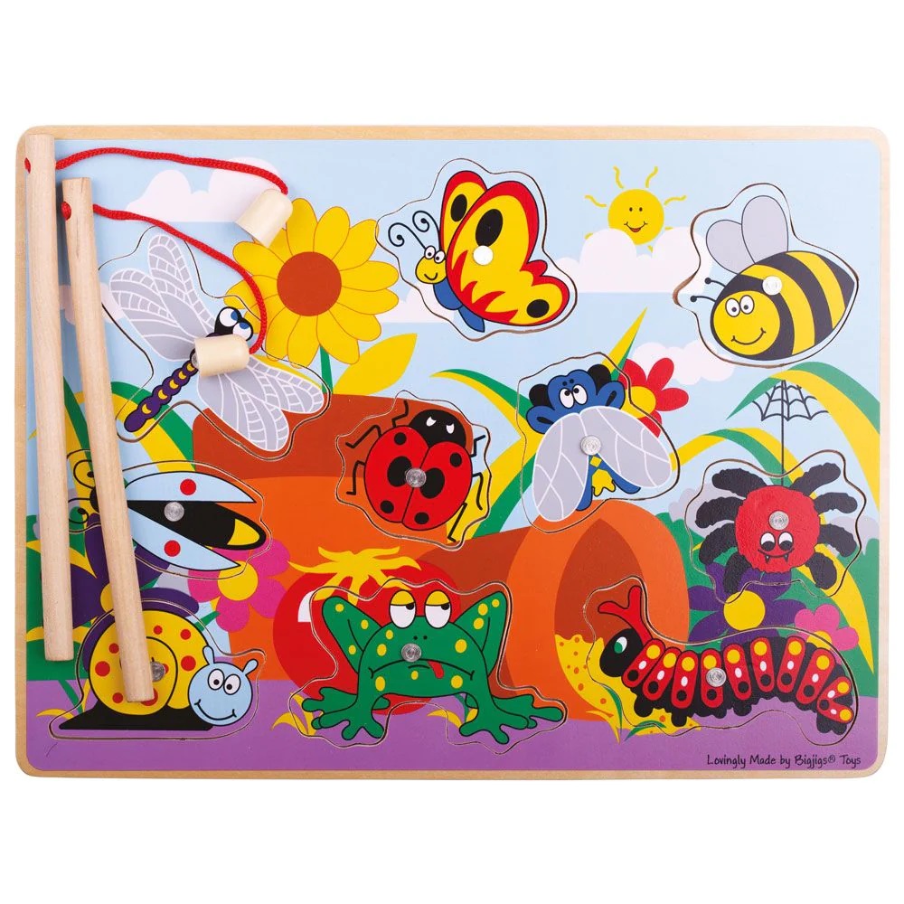 Puzzle magnétique insectes