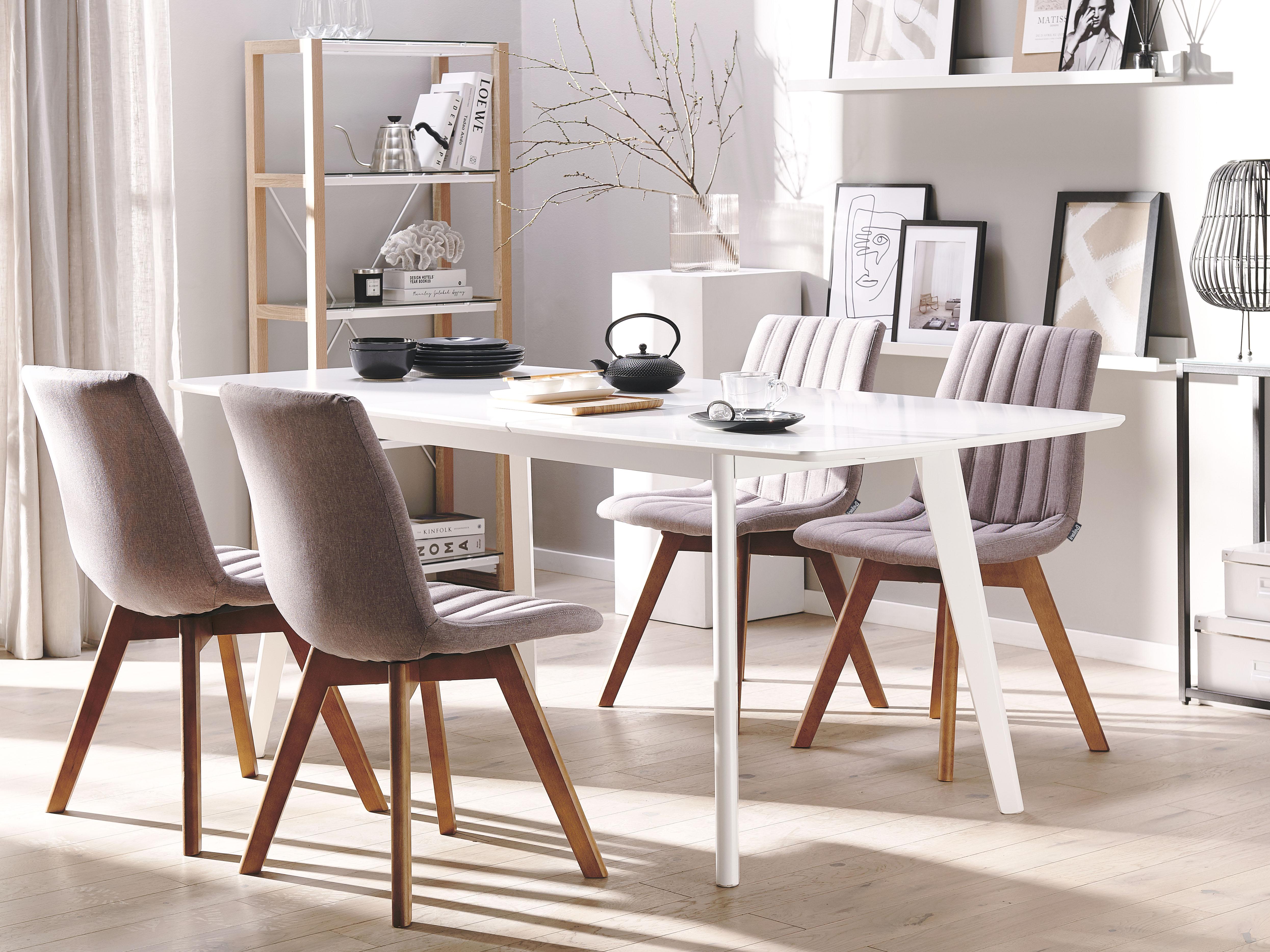Set van 2 eetkamerstoelen CALGARY Taupe