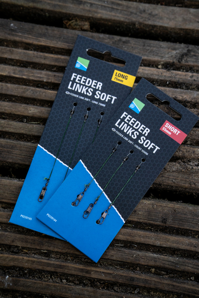 Liens feeder souples Preston (2 pièces)