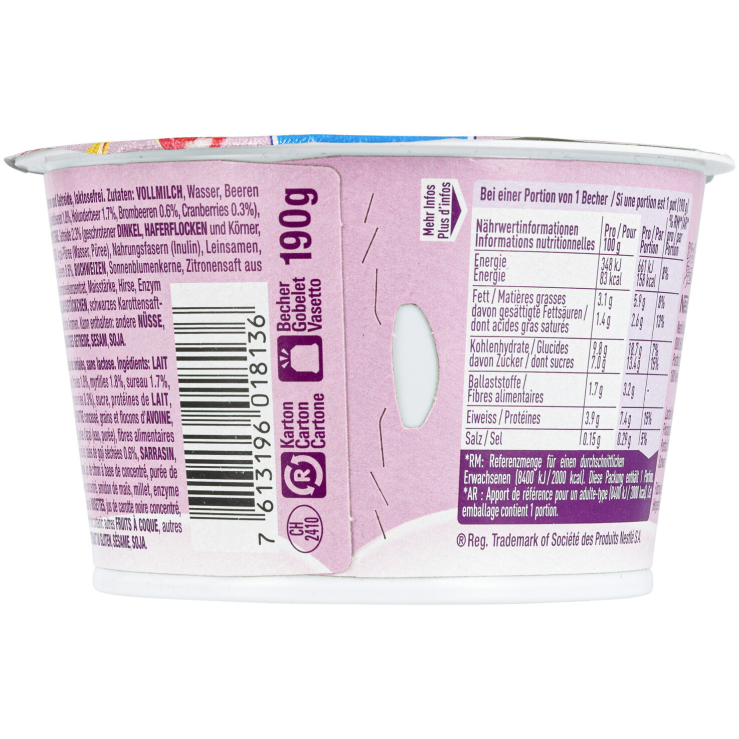 Hirz Joghurt Breakfast Berry