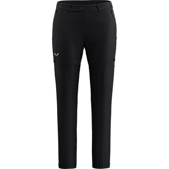 Salewa Puez Talvena Durastretch 2-in-1 Zip-Off Hose Black Out Damen