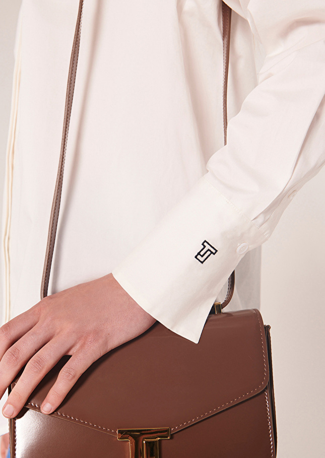 Chemise Clarenceblanche en popeline