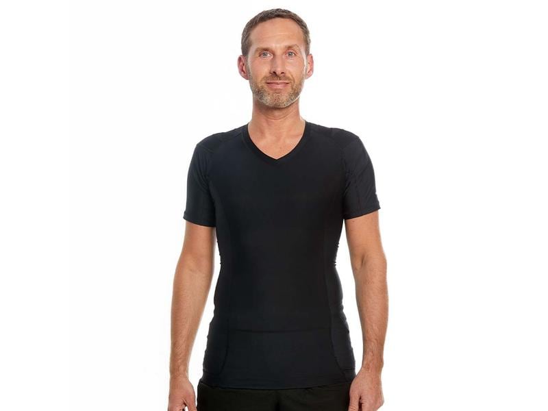 Anodyne Posture Shirt 2.0 Herren schwarz S Ergonomisches Haltungsshirt für eine gute Körperhaltung