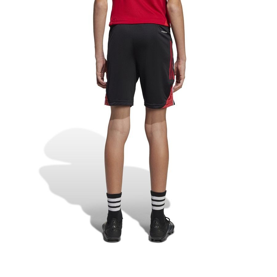 adidas Short d'Entraînement Tiro 25 Competition - Noir/Rouge Enfant