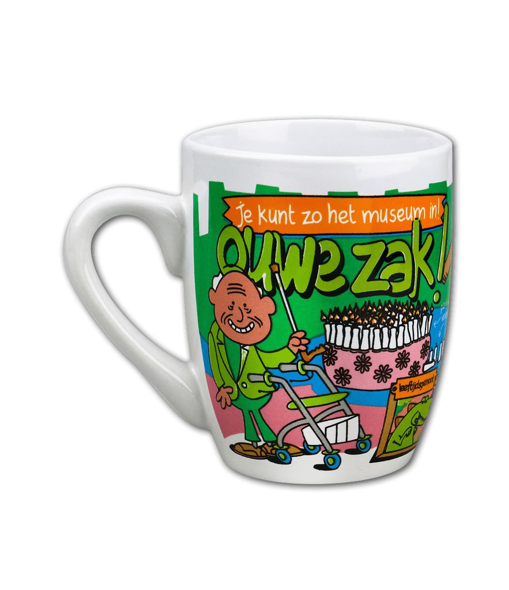 Mok Ouwe Zak 12cm