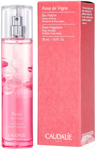 Caudalie Rose De Vigne Eau Fraîche Vaporisateur Flacon 50ml