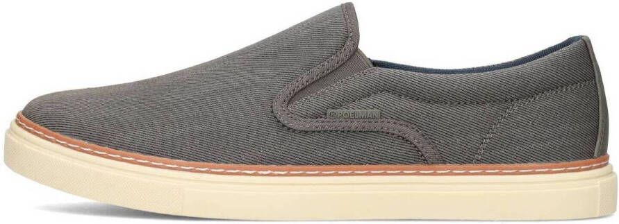 PS Poelman Jay slip-on donkergrijs