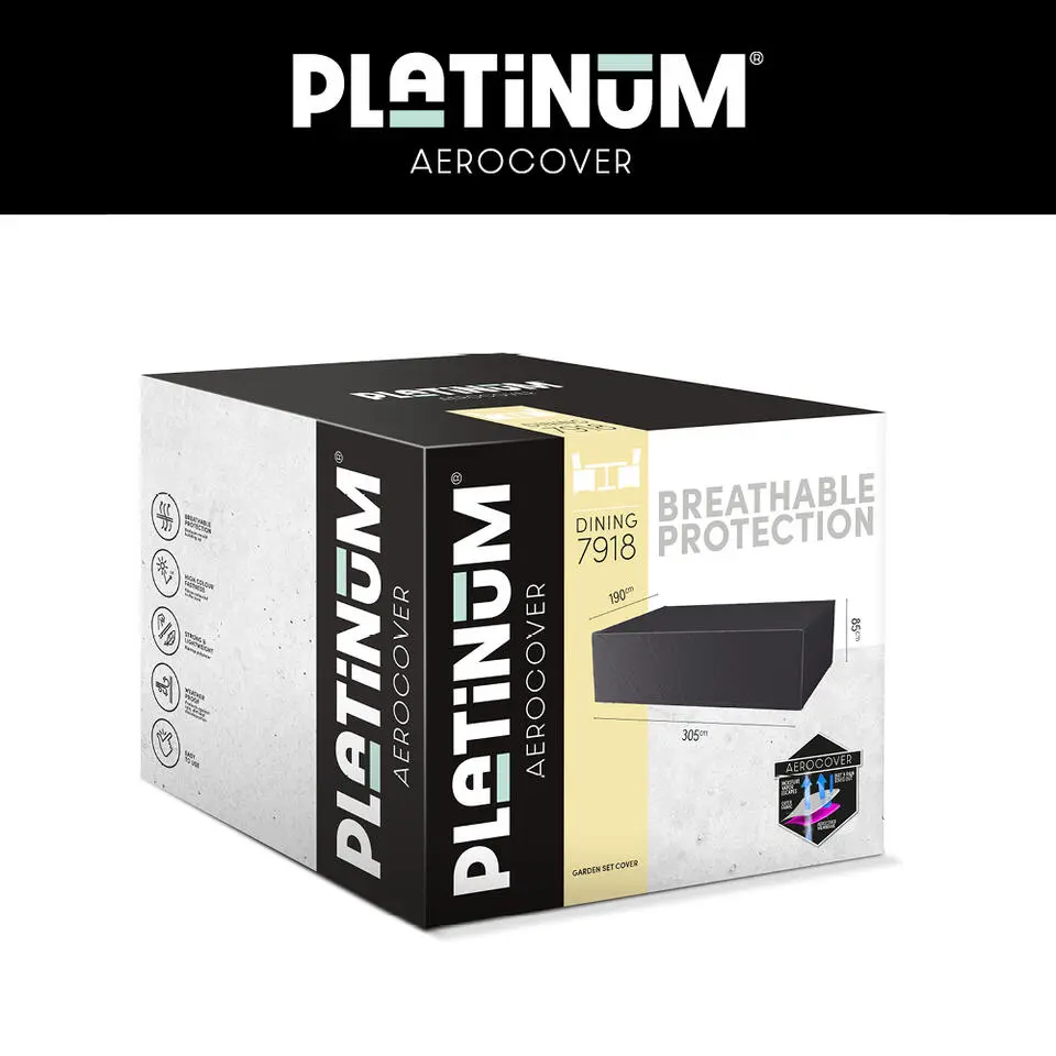 Platinum Aerocover tuinsethoes - 305x190x85 cm