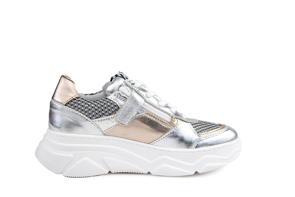 Red Rag Sneaker Silver Fantasy