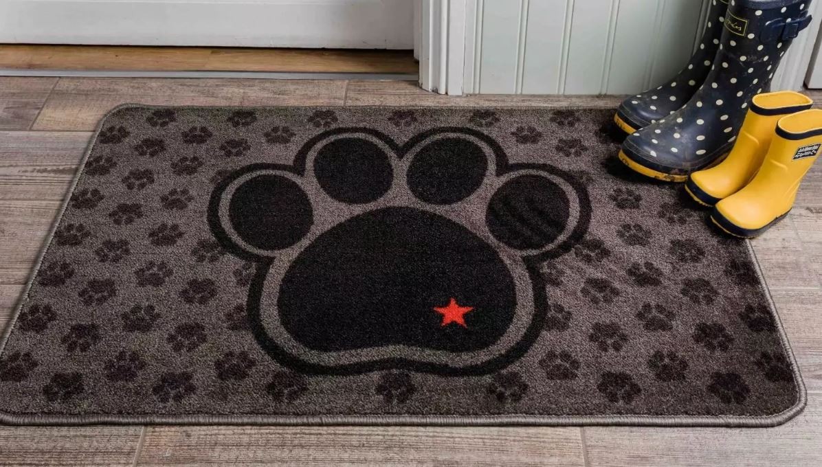 Pet Rebellion - Muddermåtte der fanger snavs fra poter effektivt -67x100cm