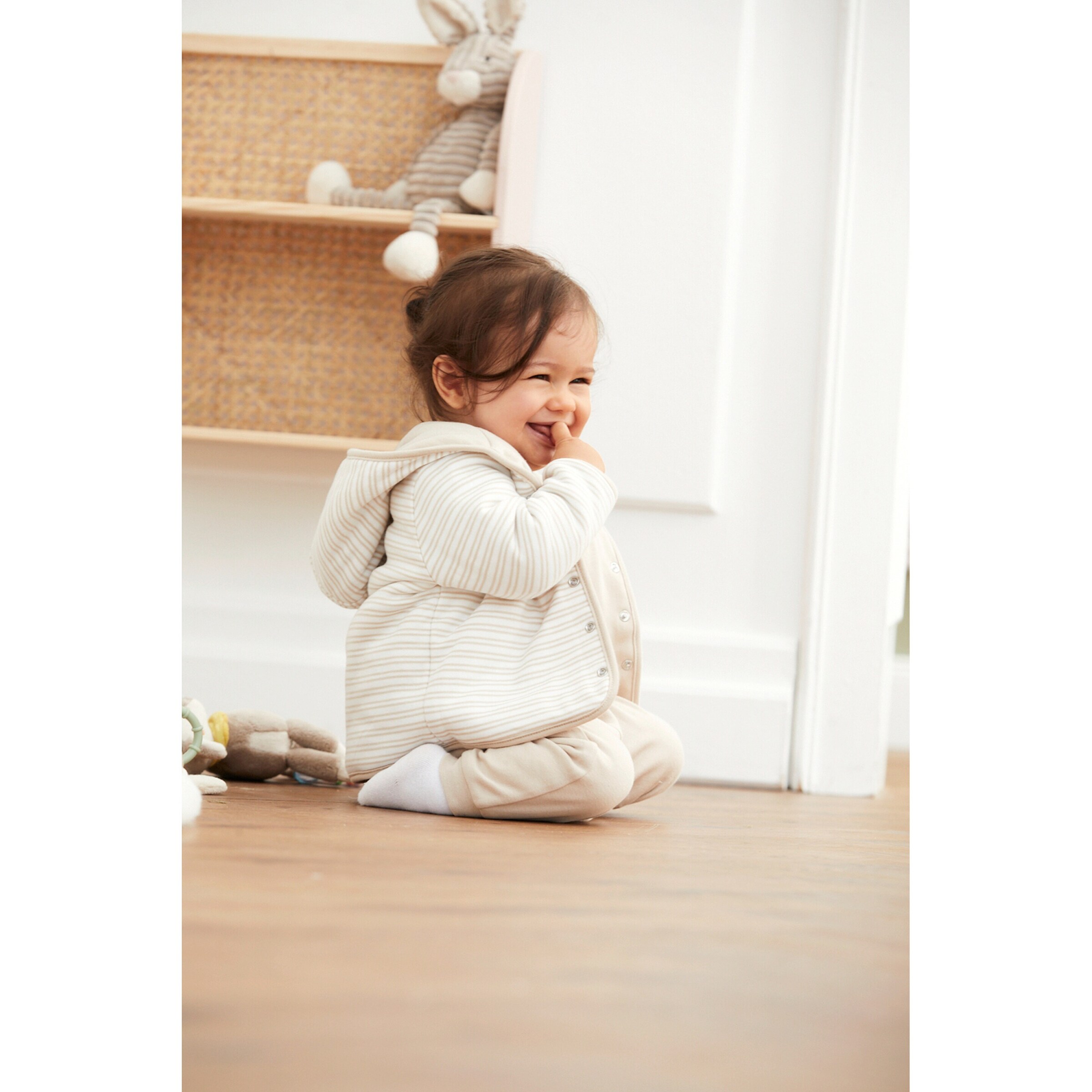 Bornino - Lieblinge Wendejacke Wolke beige/weiß