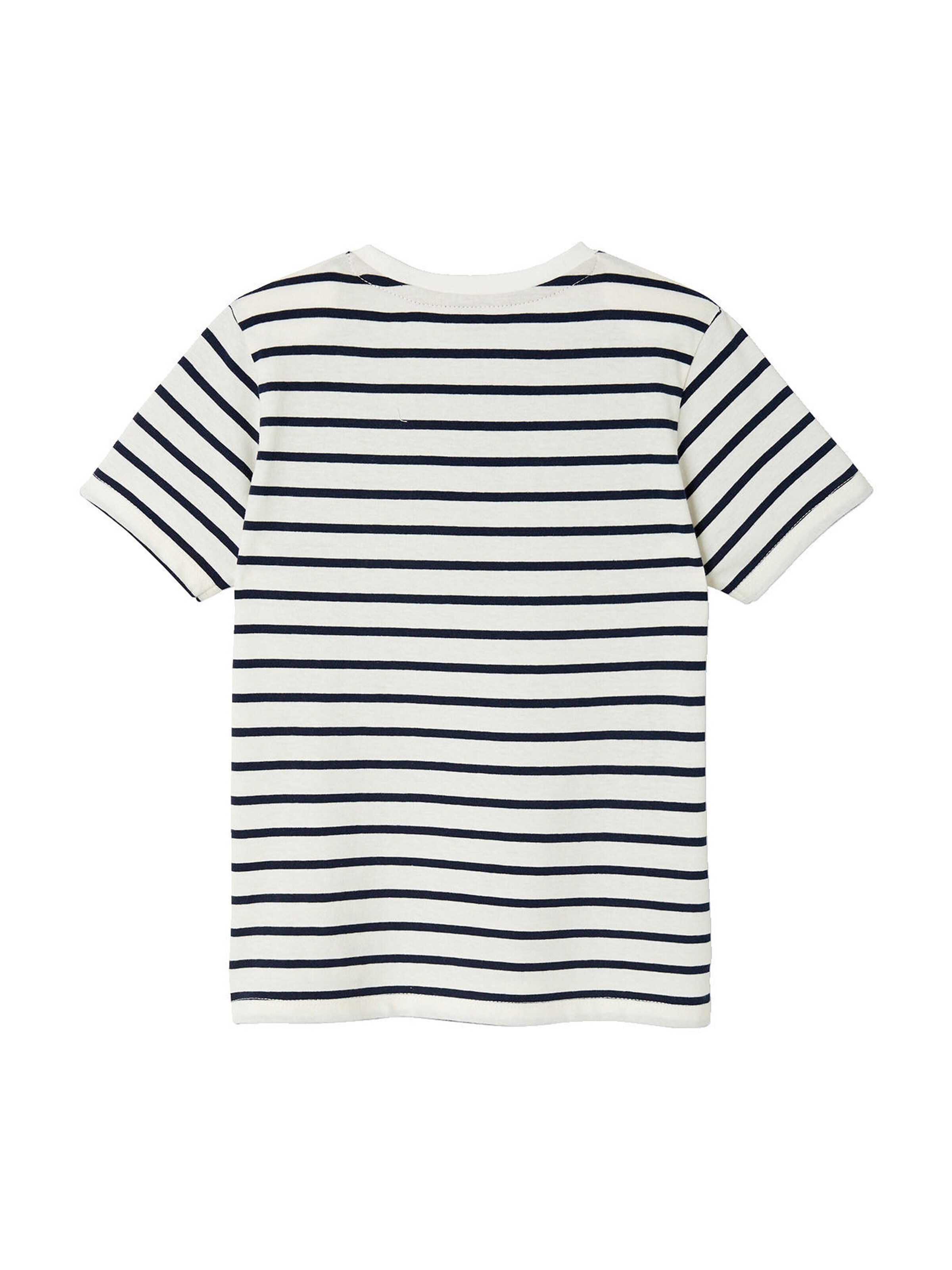 Vertbaudet Jungen T-Shirt mit Streifen dunkelblau gestreift
