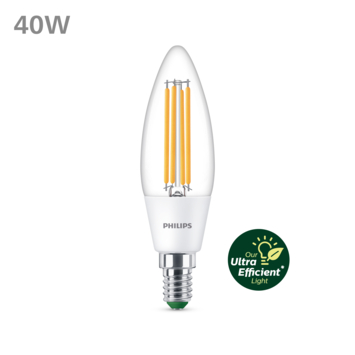 Philips Ultra Efficient LED 40W E14 3000K