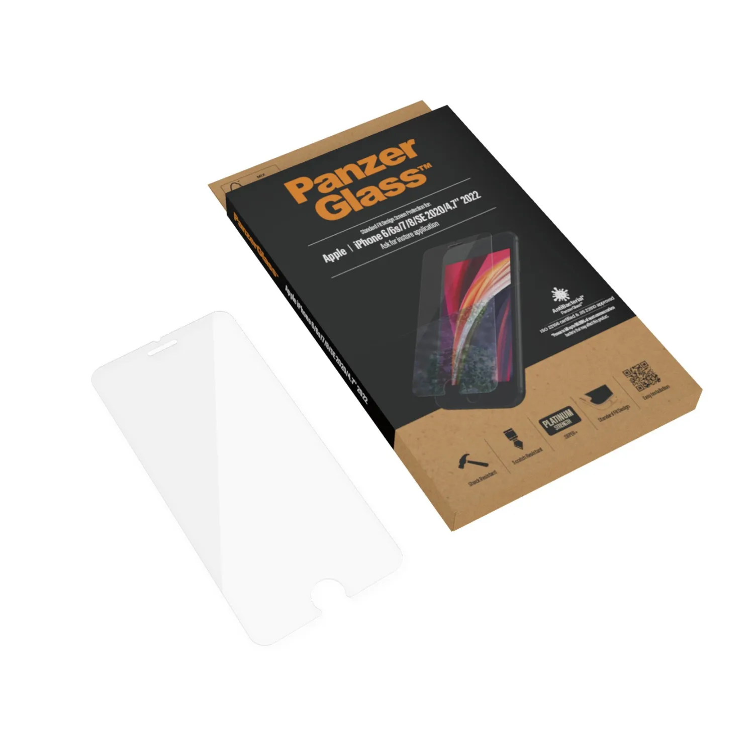 PanzerGlass iPhone SE + 6 + 6S + 7 + 8 2684