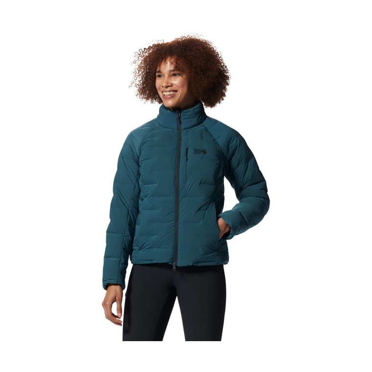 Mountain Hardwear Stretchdown High-Hip Jacket Women Dark Marsh