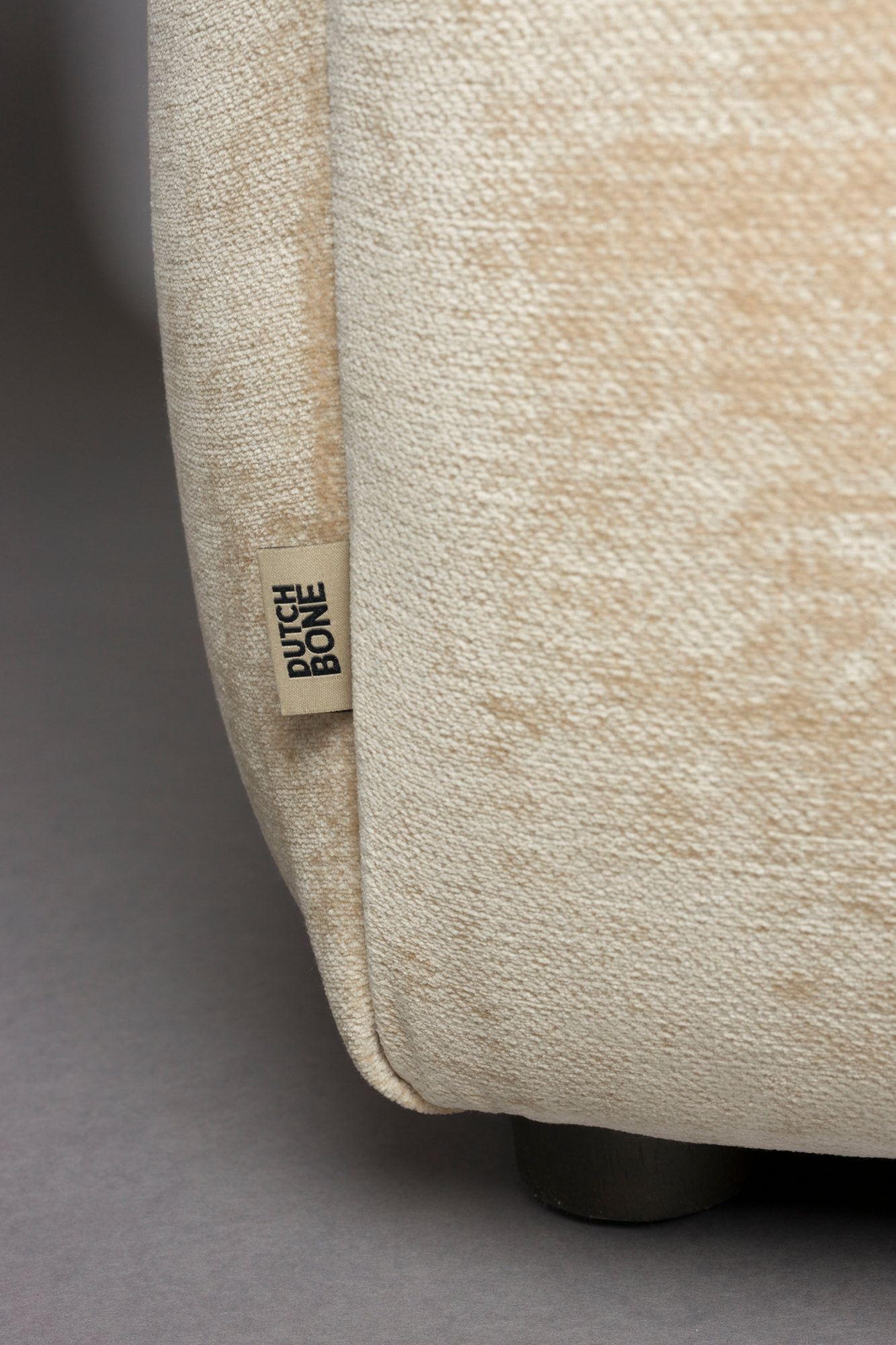 Bank Hackman 3-zits Velours beige