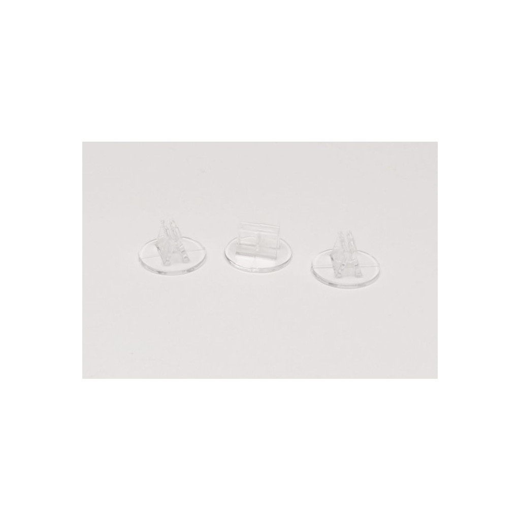 20 Supports Transparents pour Cartes
