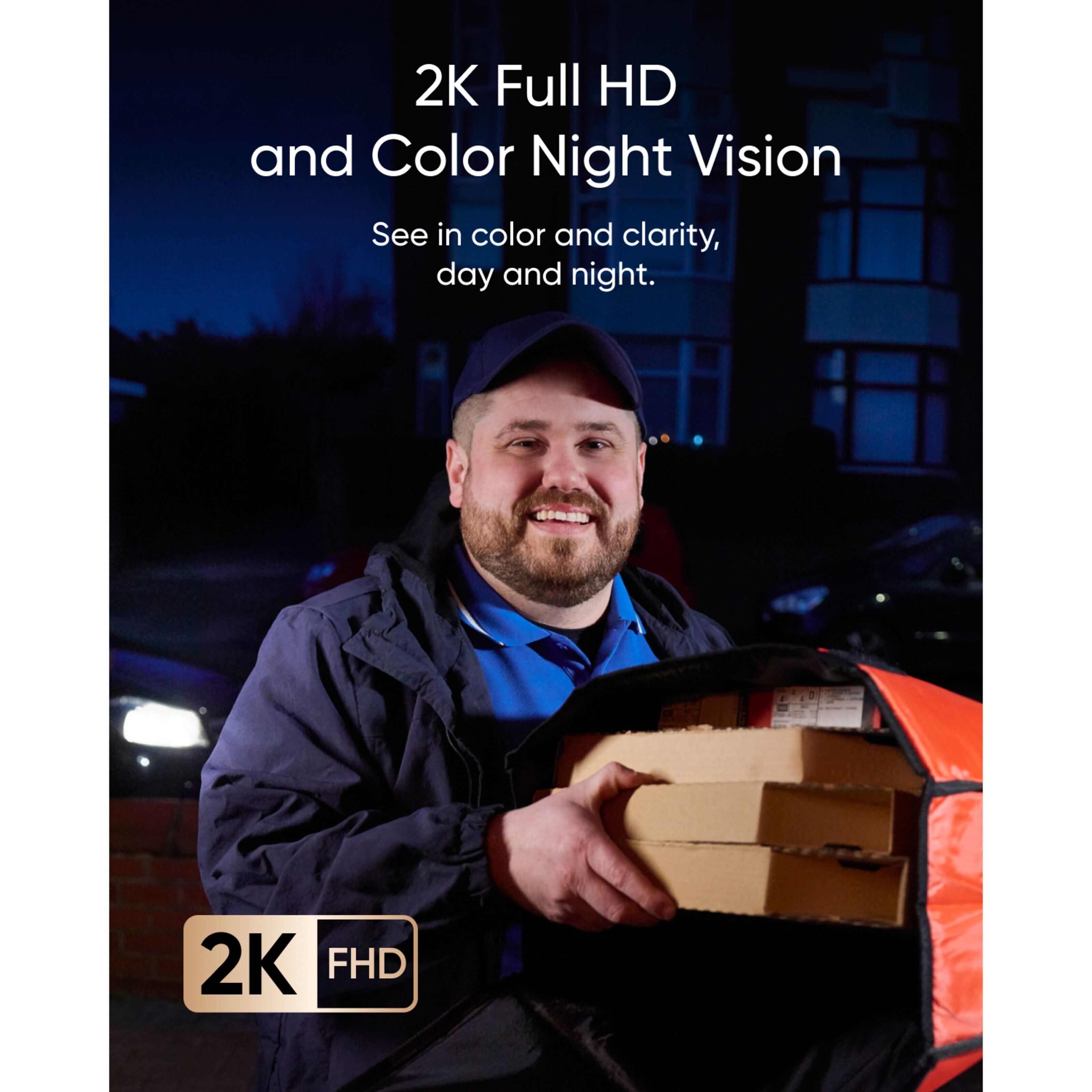 Eufy Video Doorbell 2K med doble kameraer