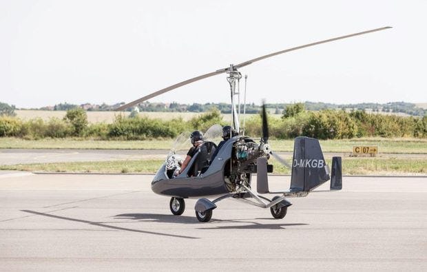 Tragschrauber selber fliegen in Wallerfangen-Düren als Geschenk