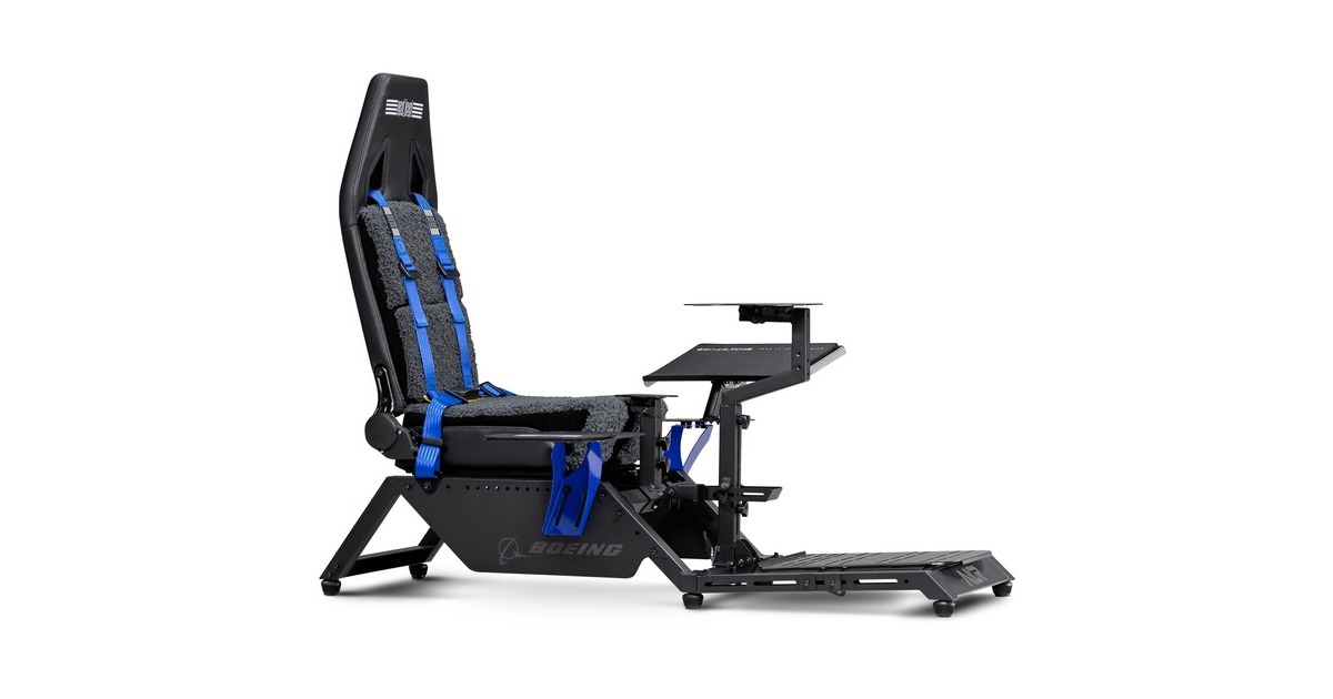 Next Level RacingFlight Simulator Boeing Commercial Edition racing simulator  (Zwart/blauw)
