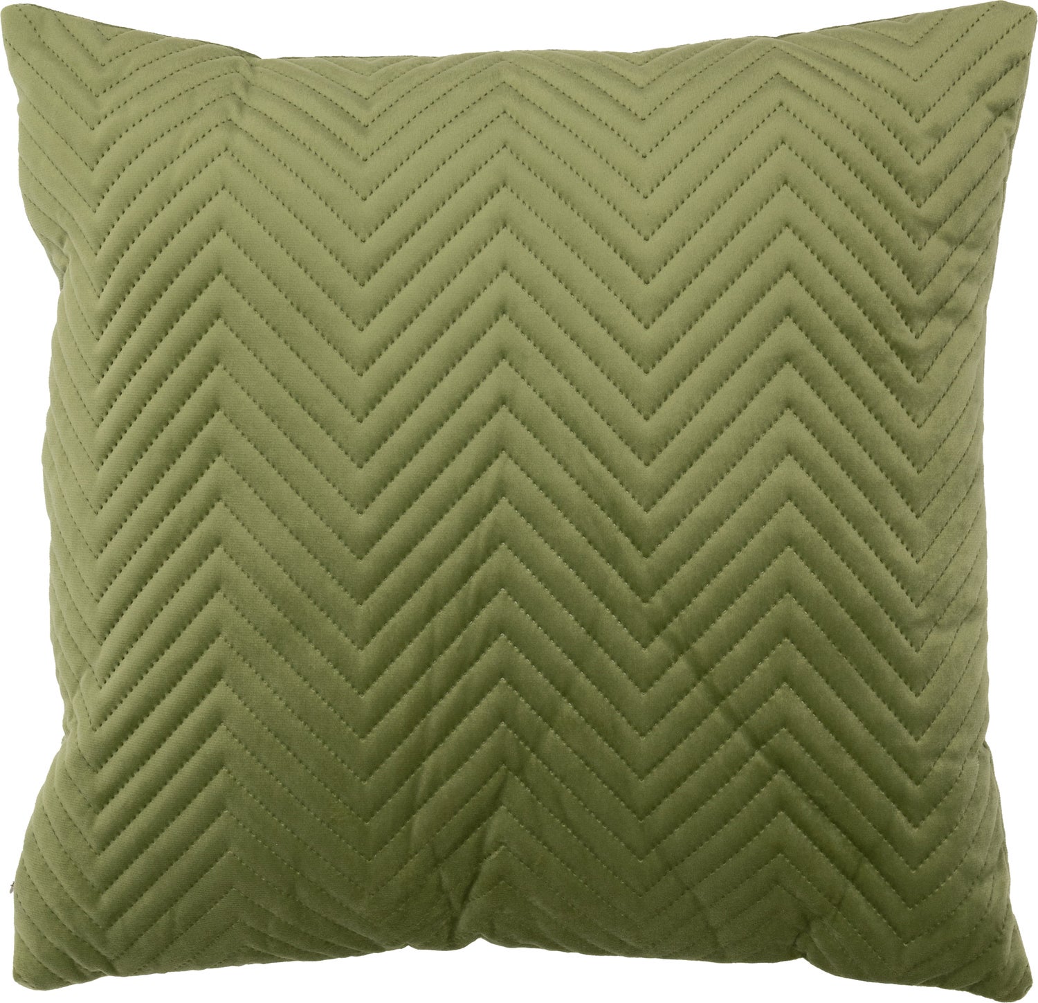 Intratuin sierkussen Hali visgraat groen 45 x 45 x 5 cm