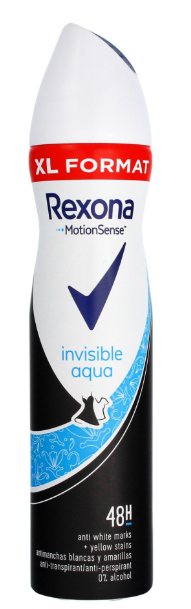 Rexona Deospray Motion Invisible Aqua 250 ML