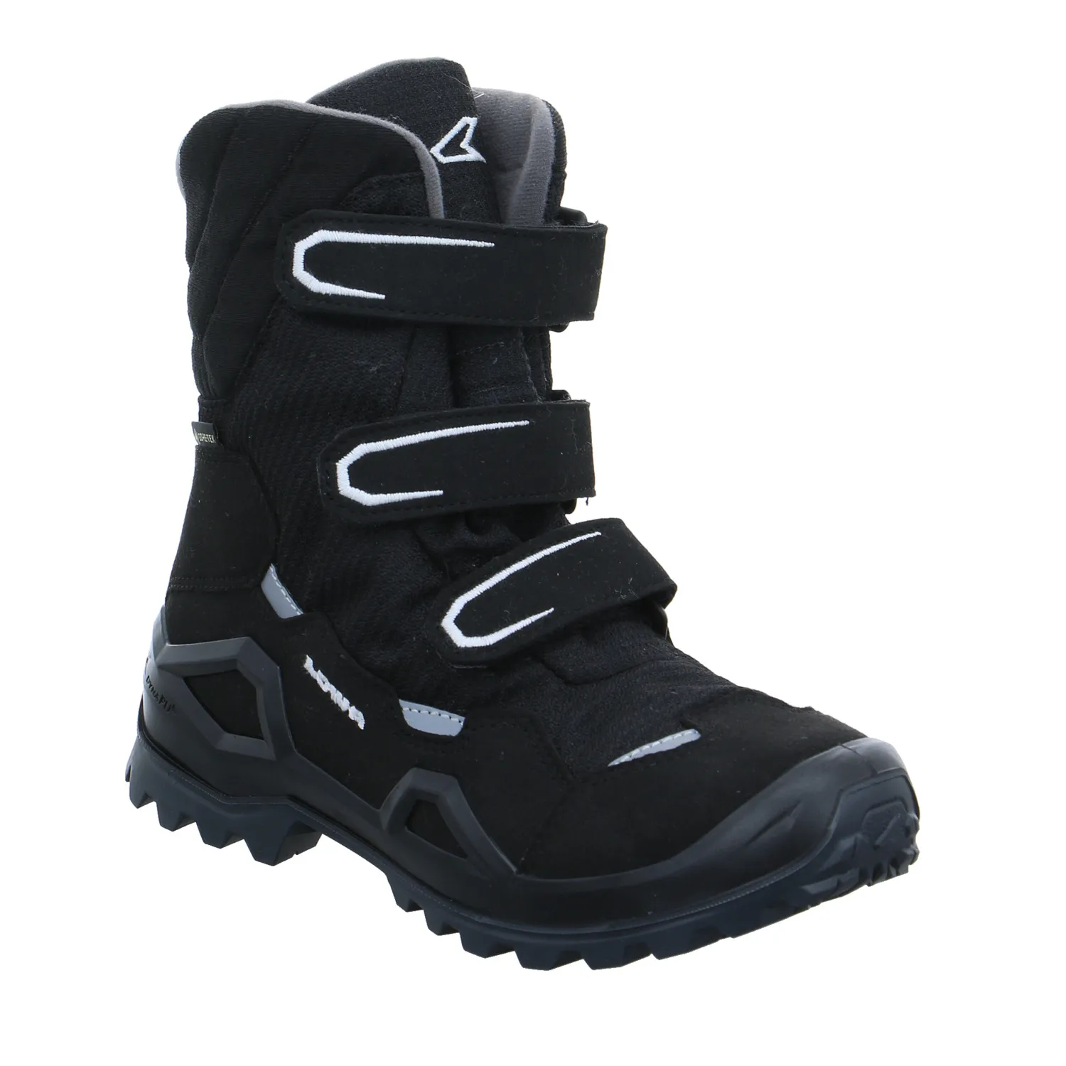 LOWA Jungen- Snowboot Membran Schwarz Textil  Winterstiefel